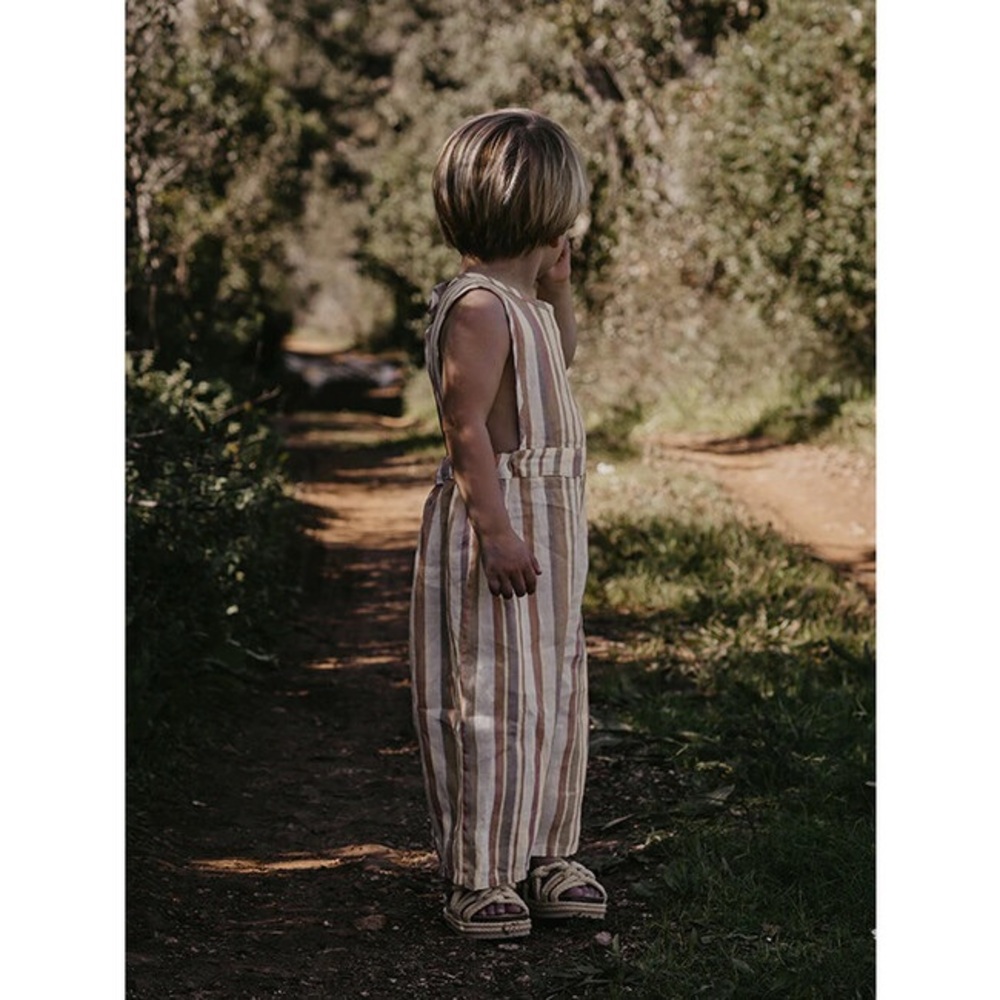 Charming Striped Kids Romper